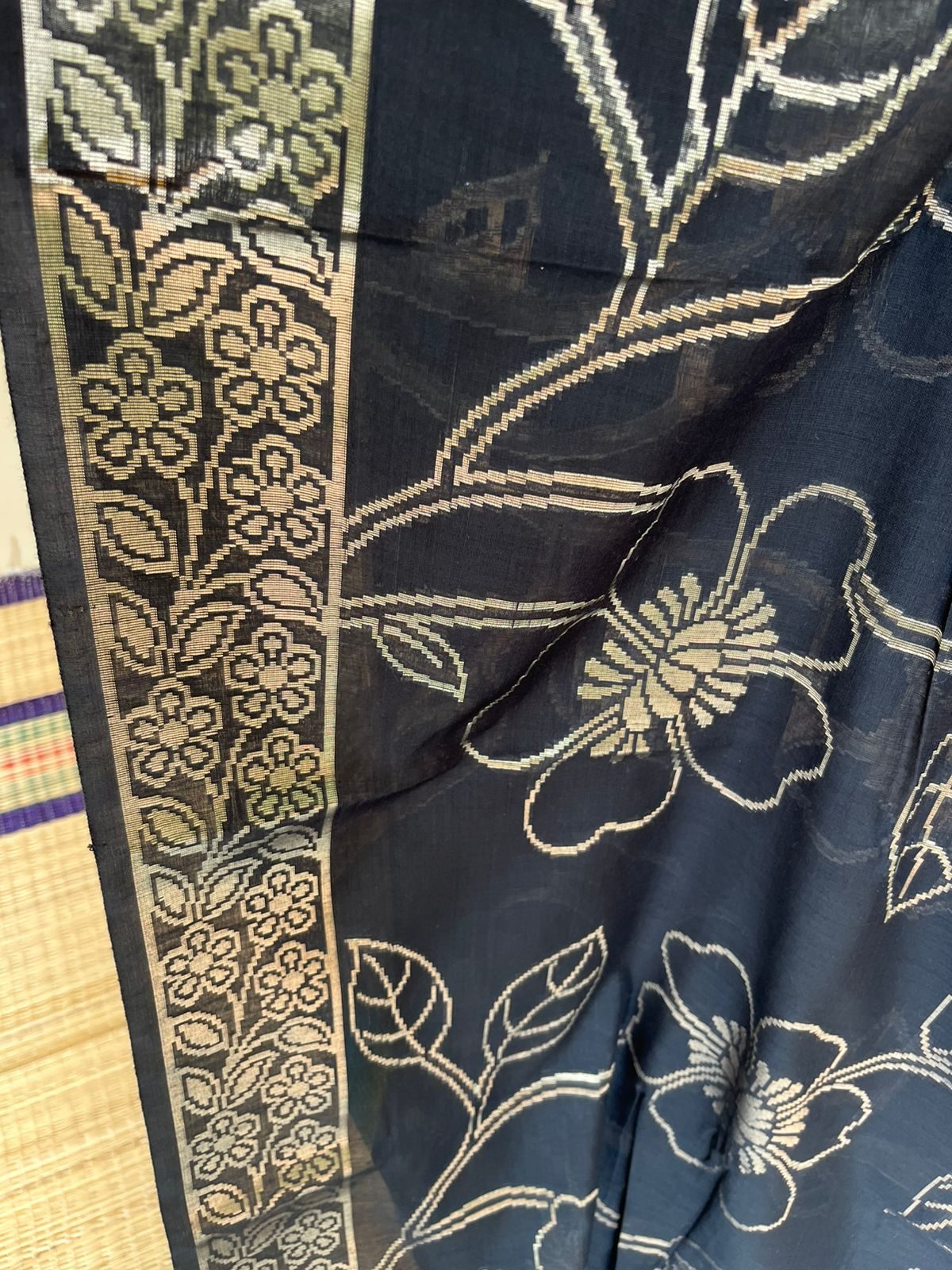 Banarasi Semi Silk Saree with Woven Work