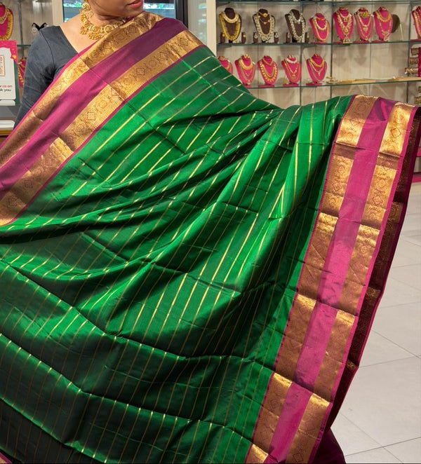 Pure Handloom Kanchipuram Silk Sarees SL298 - alternate view