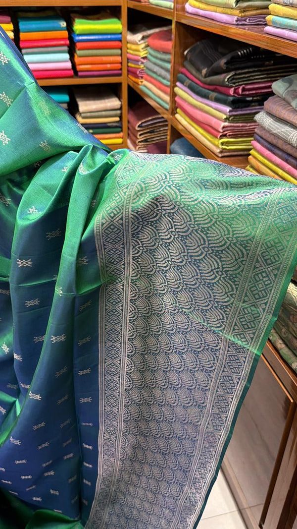 Pure Handloom Kanchipuram Silk Sarees SL297 - alternate view