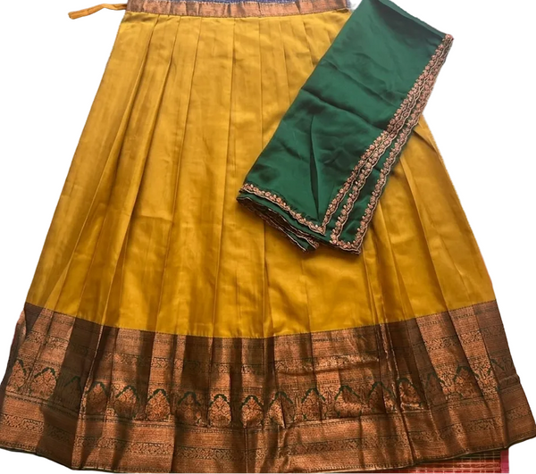 Semi Stitched Dhavani Set SL276 - alternate view