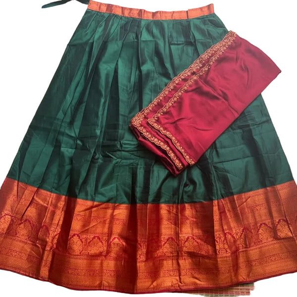 Semi Stitched Dhavani Set SL276 - alternate view