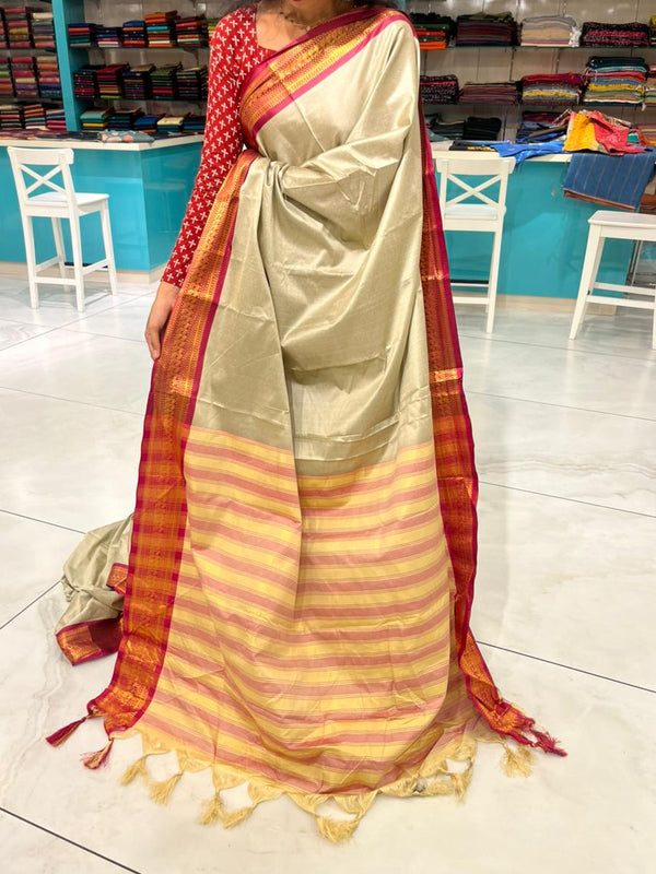 Southloom Semi Silk Narayanpet Saree SL265 - alternate view
