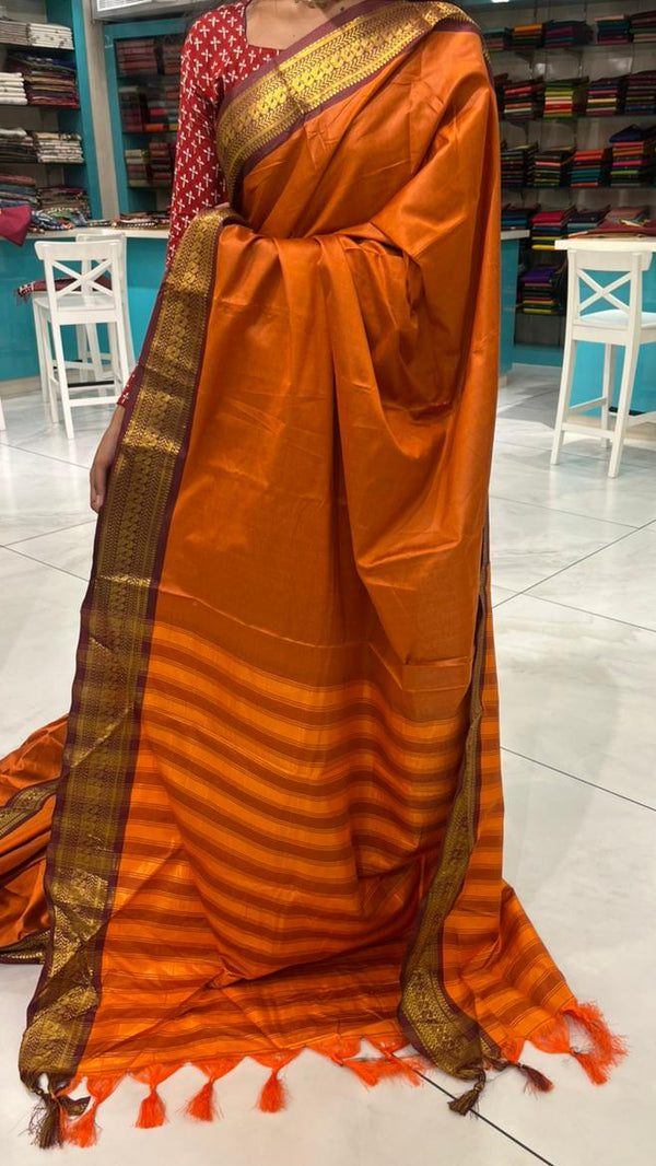 Southloom Semi Silk Narayanpet Saree SL265 - alternate view