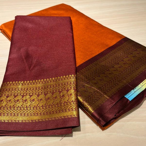 Southloom Semi Silk Narayanpet Saree SL265 thumbnail 3