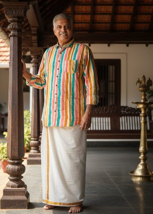 Cotton Printed Full Sleeve Shirt SL234 - alternate view